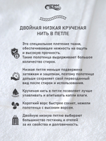 Набор полотенец 500гр махровых белых двойная петля 3шт (40х70см, 50х100см, 70х140см)