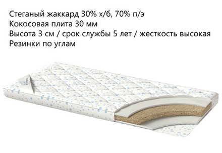 Наматрасник Corretto Coco2 оптом в Санкт-Петербурге